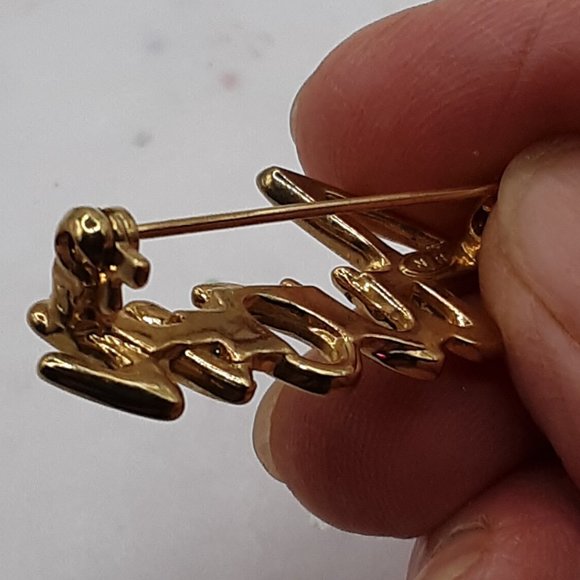 Avon Exclusive For Representative Pin Cursive Script With Pinback Brand New - Picture 3 of 9